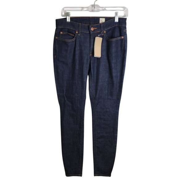 Eileen Fisher Dark Wash Stretch Denim Skinny Jeans Fisher Project Size 6 NWT - Picture 3 of 10